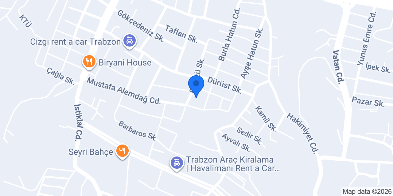 G.U.K TERAYAĞI konumu