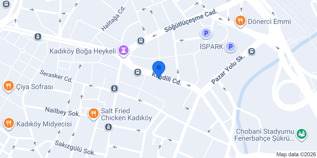 Şekerbank Kadıköy Şubesi konumu