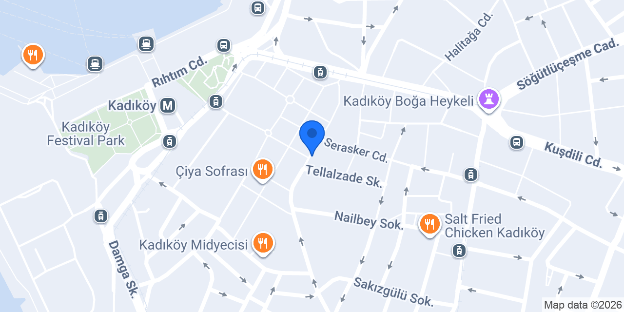 Cadde Çanta konumu