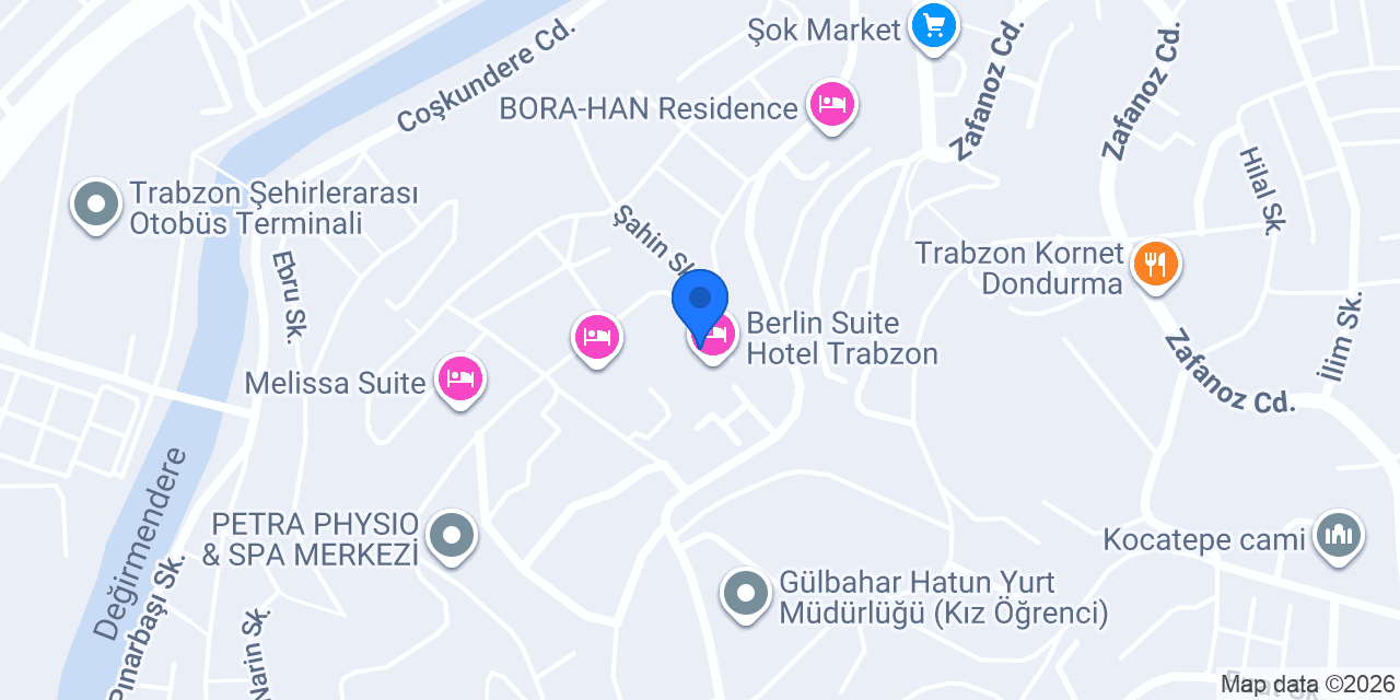 BA İnterior Studio konumu