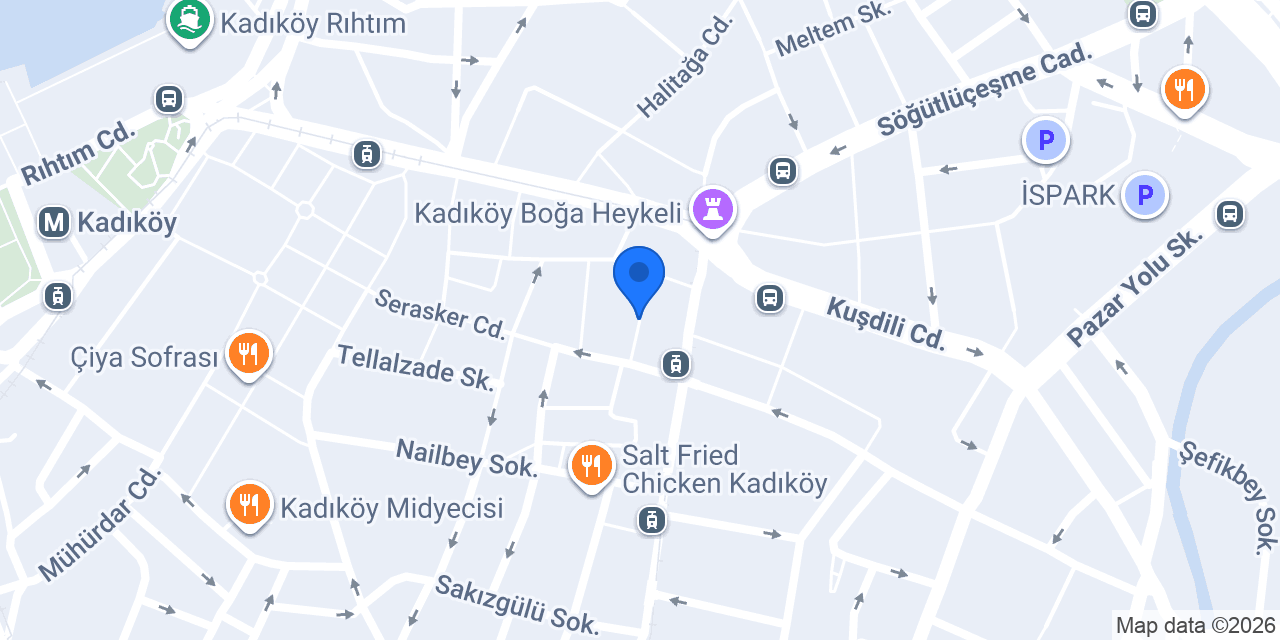 Tren Kadıköy konumu