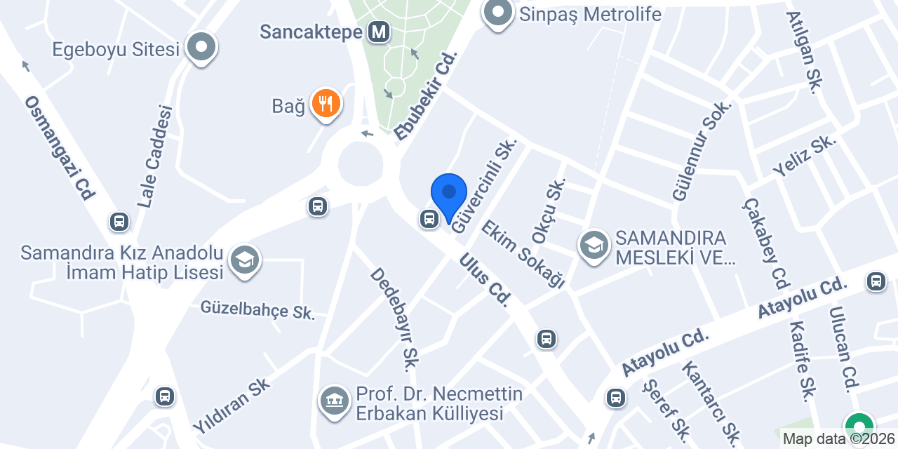 Pelikan balik sancaktepe konumu