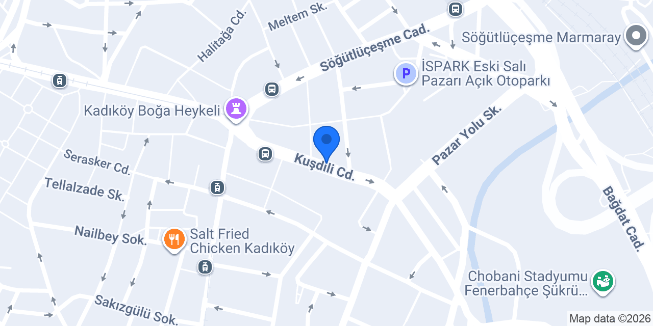 Kuşdili Sürücü Kursu konumu