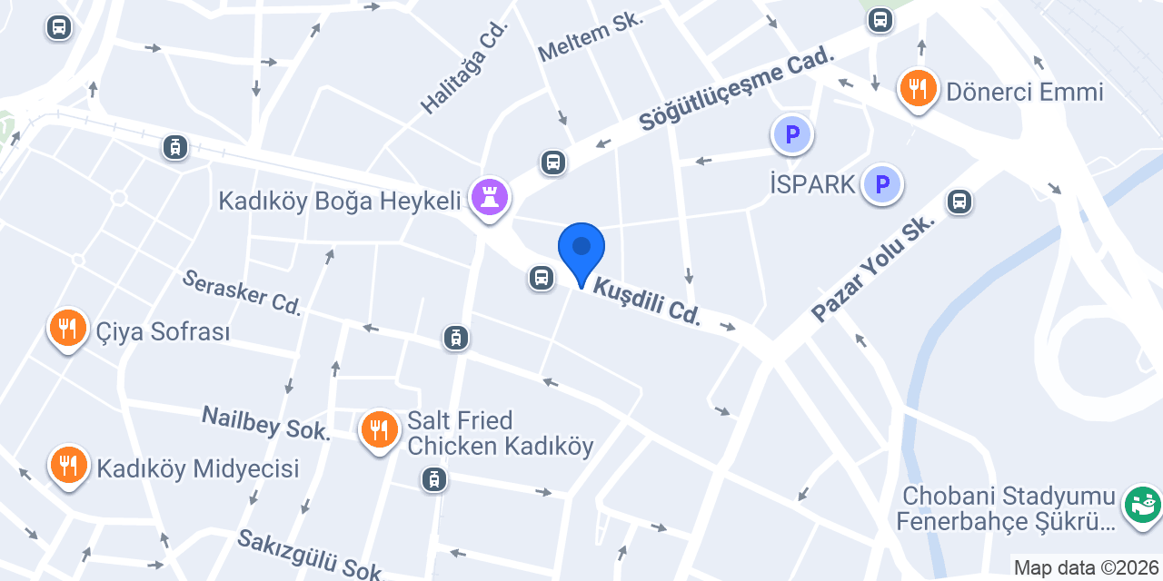 Halkbank Kadıköy Şubesi konumu