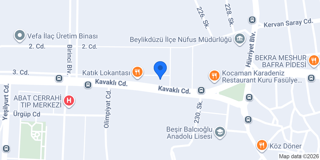 Birpınar Mali Müşavirlik konumu