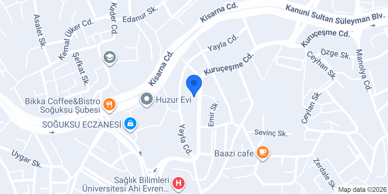Kuzenler Kasabı konumu