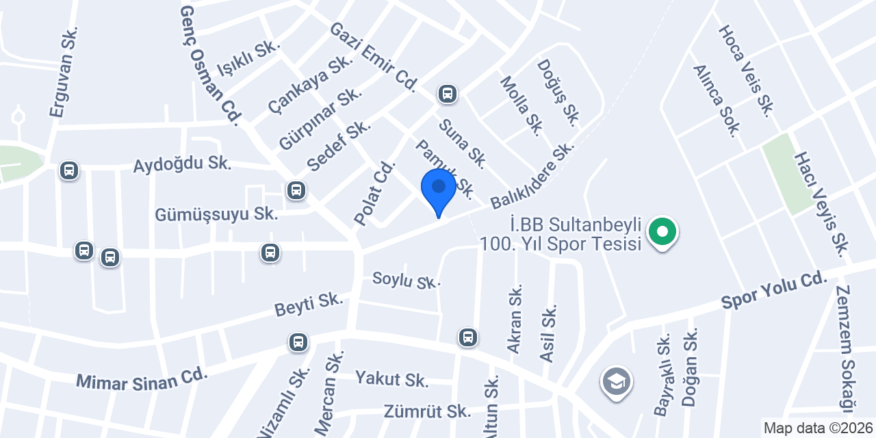 Sancaktepe demir Dekorasyon konumu
