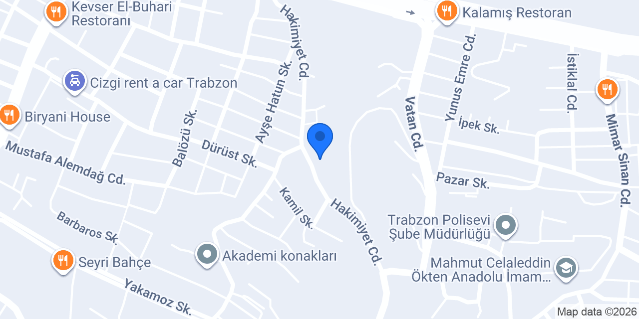 ÖZTÜRK VIP konumu