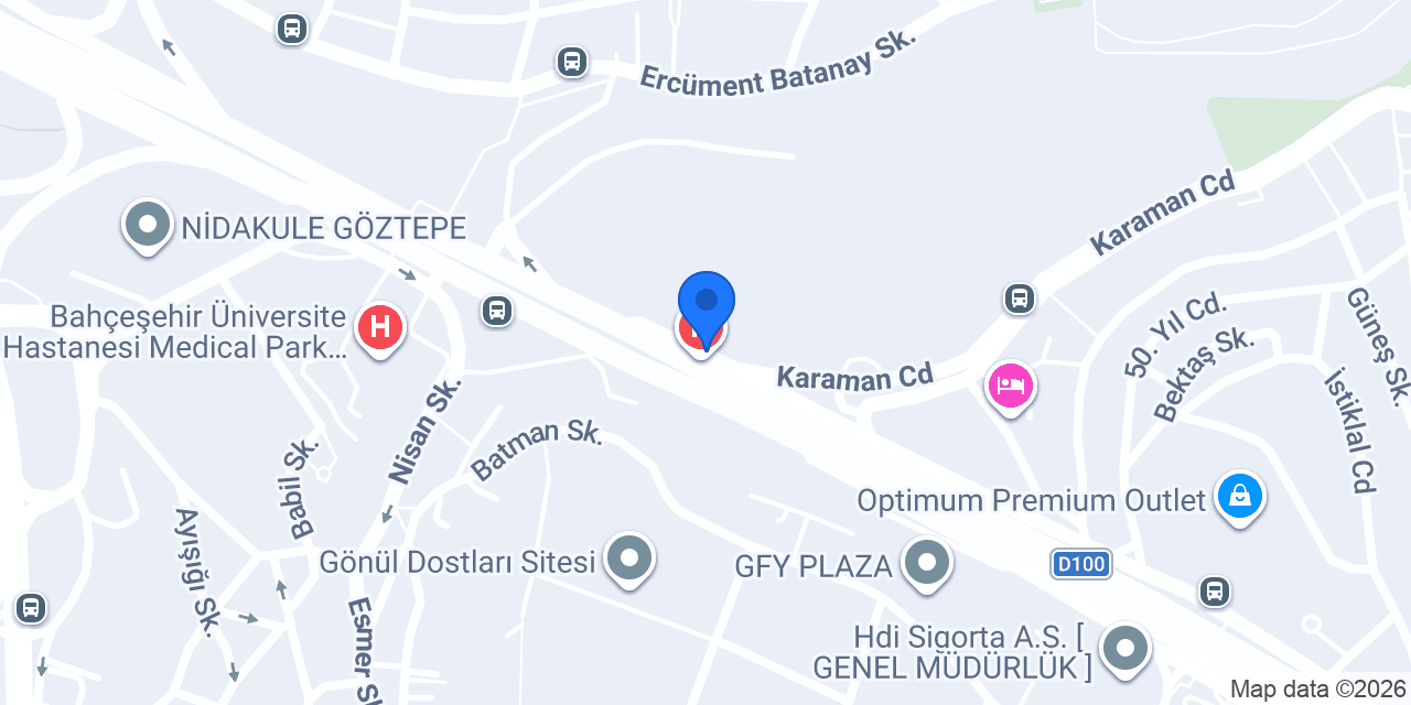 Eczane Gamze Yüksel konumu