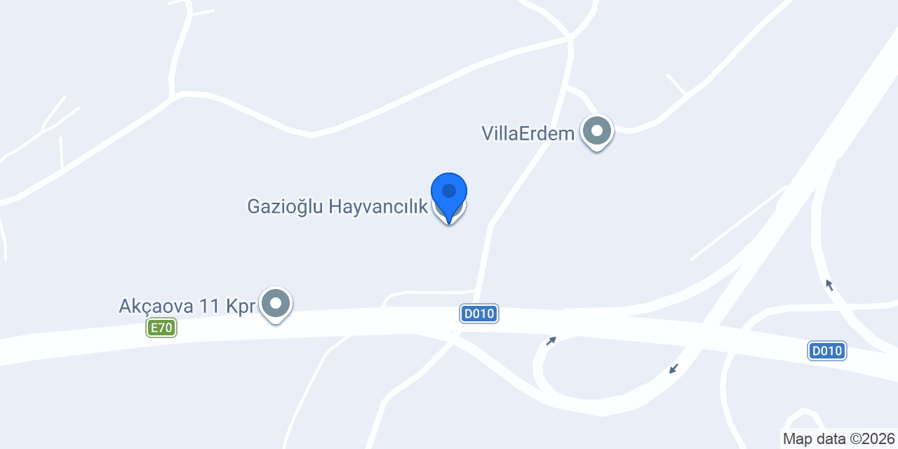 Gazioğlu Hayvancılık konumu