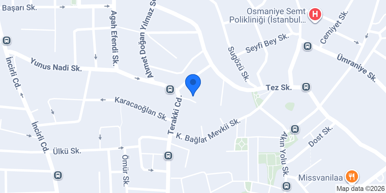 Biberoğlu Emek Cafe konumu