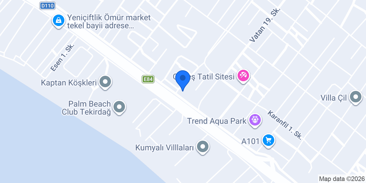 Yılmaz Ticaret konumu