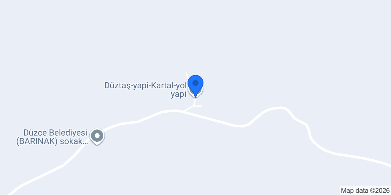 Düztaş-yapi-Kartal-yol yapi konumu