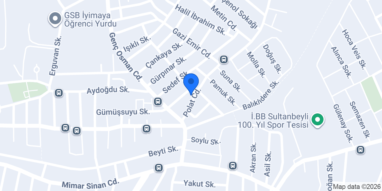 Kısmet Mobilya konumu