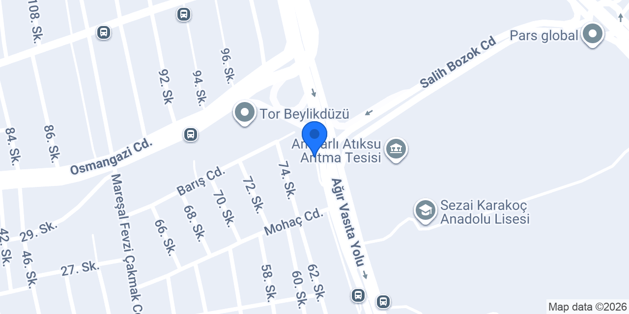 Evva Mobilya tasarım & mimarlık konumu