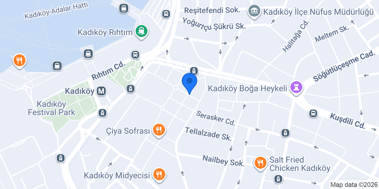 Nisan Balık Restaurant konumu