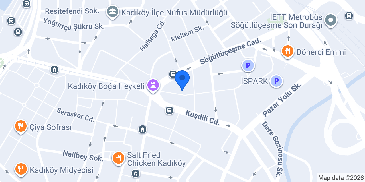 Terzi Mehmet Kadıköy konumu