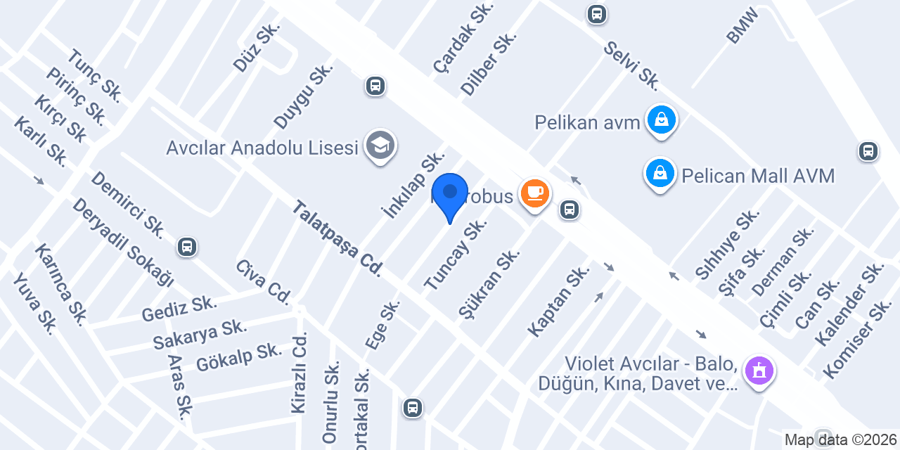 Samet Elektrik Avcılar konumu