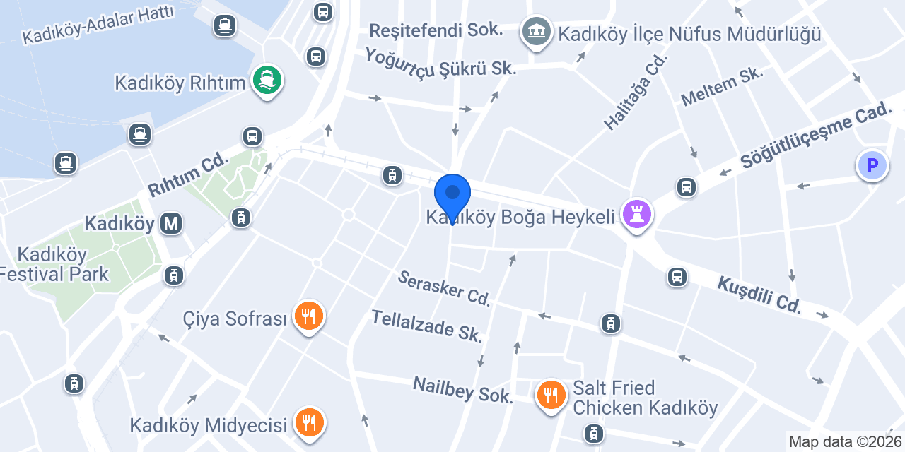 Kuaför Mustafa Kuru konumu