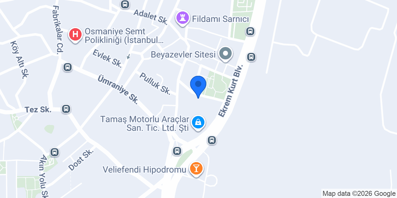 Ptt – Bakırköy Posta Dağıtım Merkezi konumu