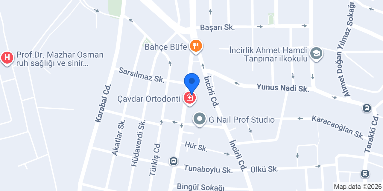 Çavdar Hukuk Bürosu konumu