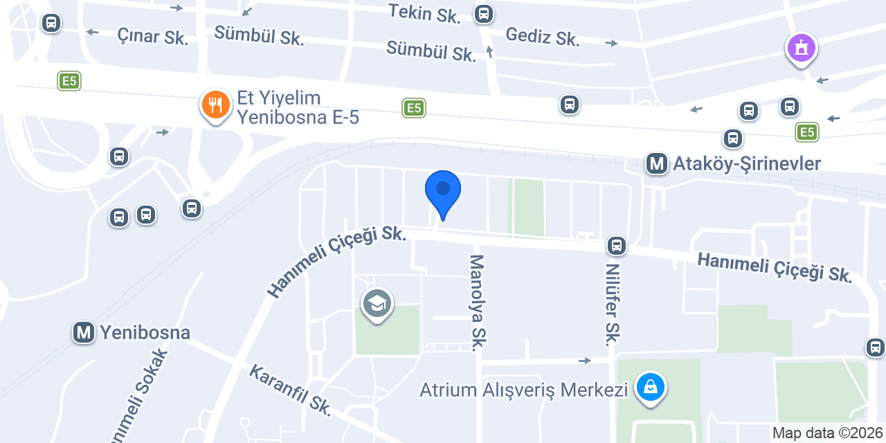 Atölye Kedisi konumu