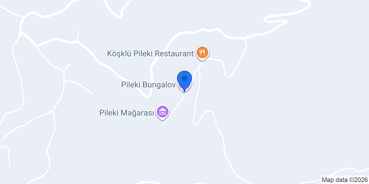 Pileki Bungalov konumu