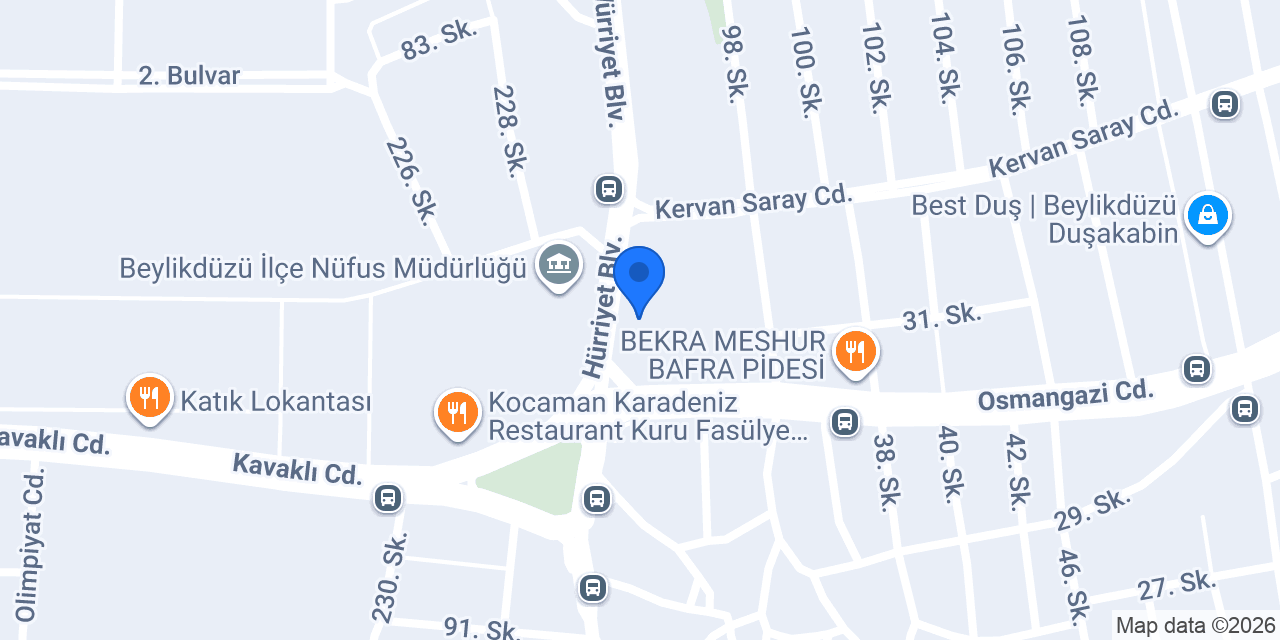 MEDRESETÜ’l-HATTÂTÎN Merkezi konumu