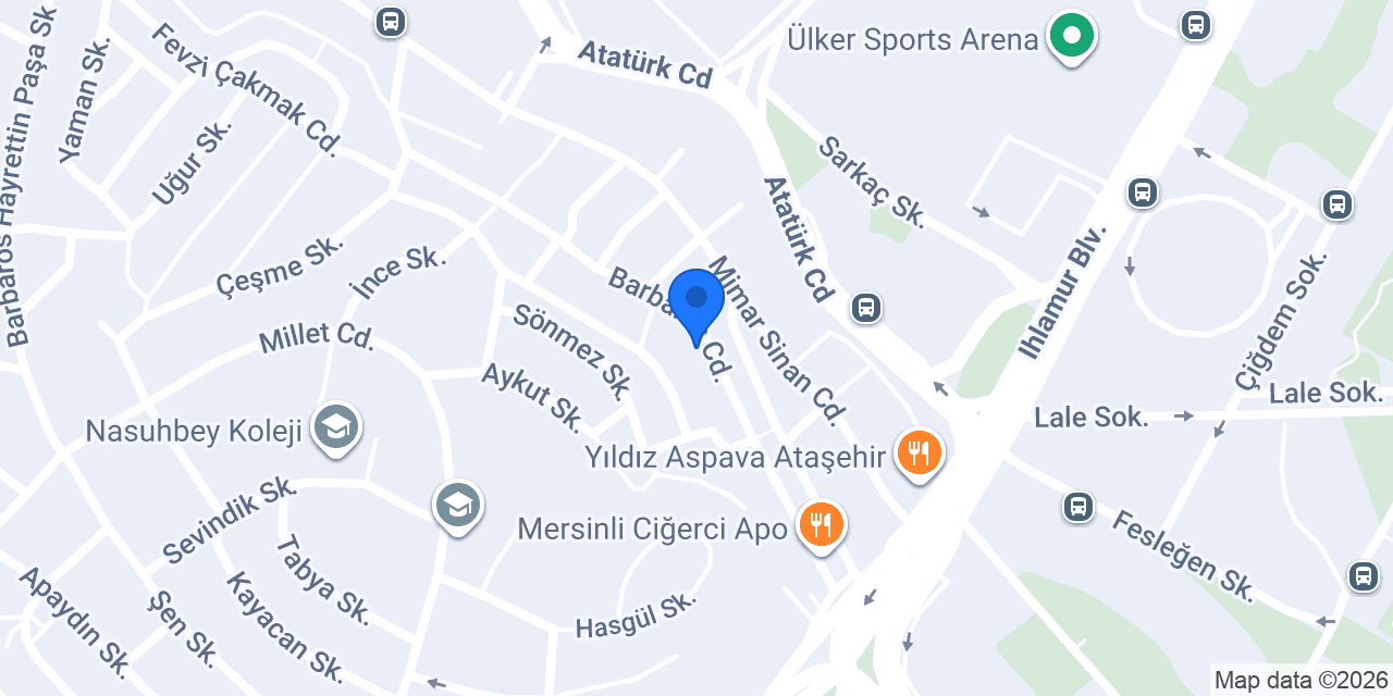 Ataşehir Çilingir konumu