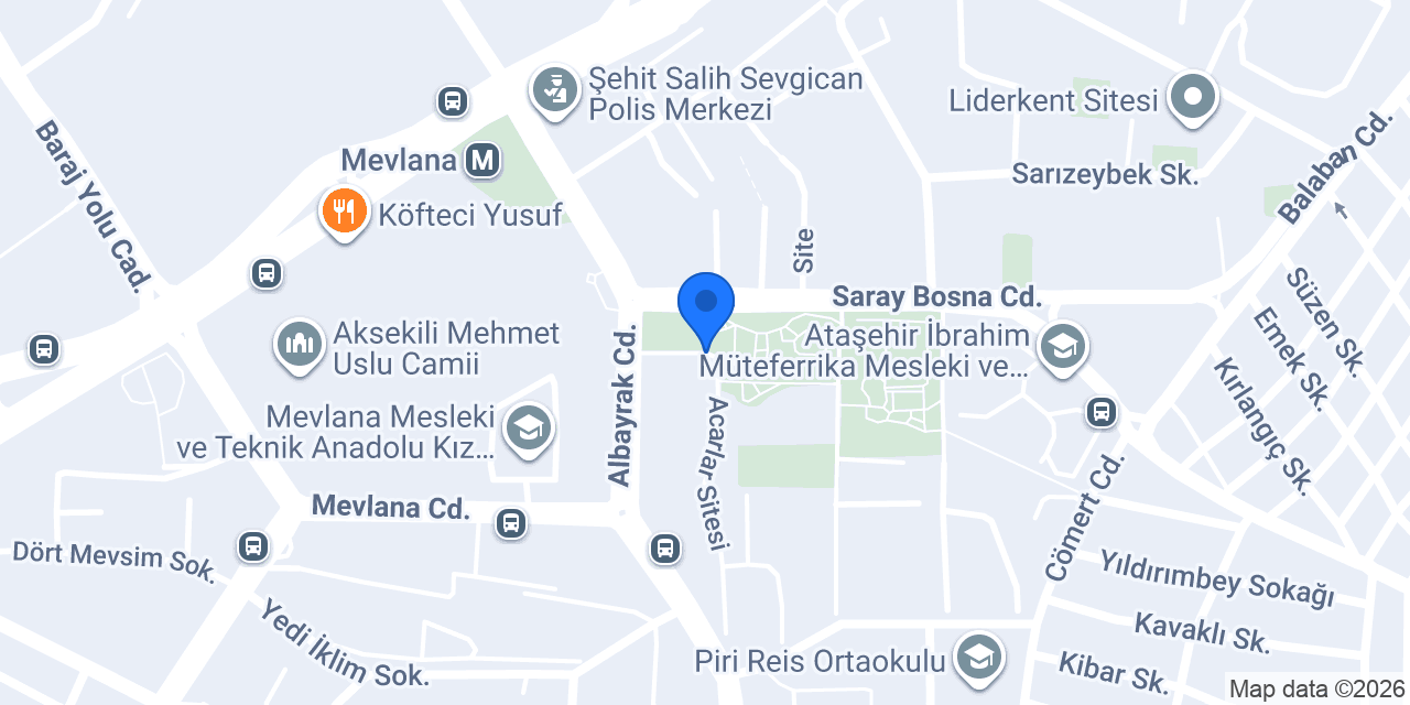 Ayurveda Enstitü konumu