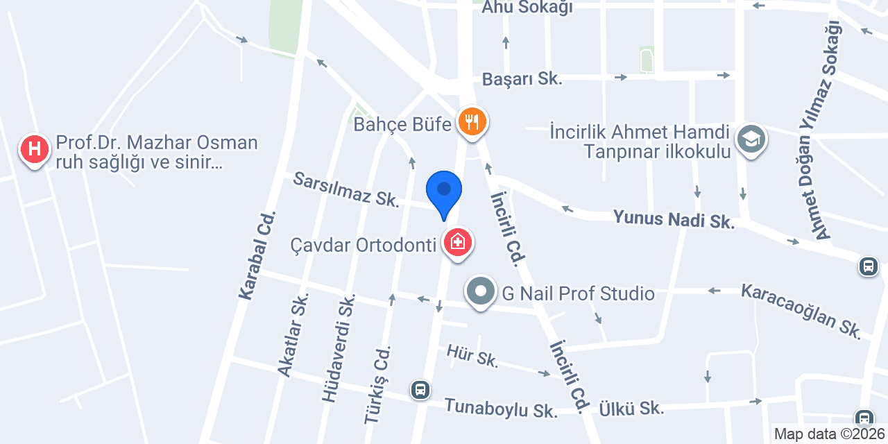 Fırından Burger & Pizza konumu