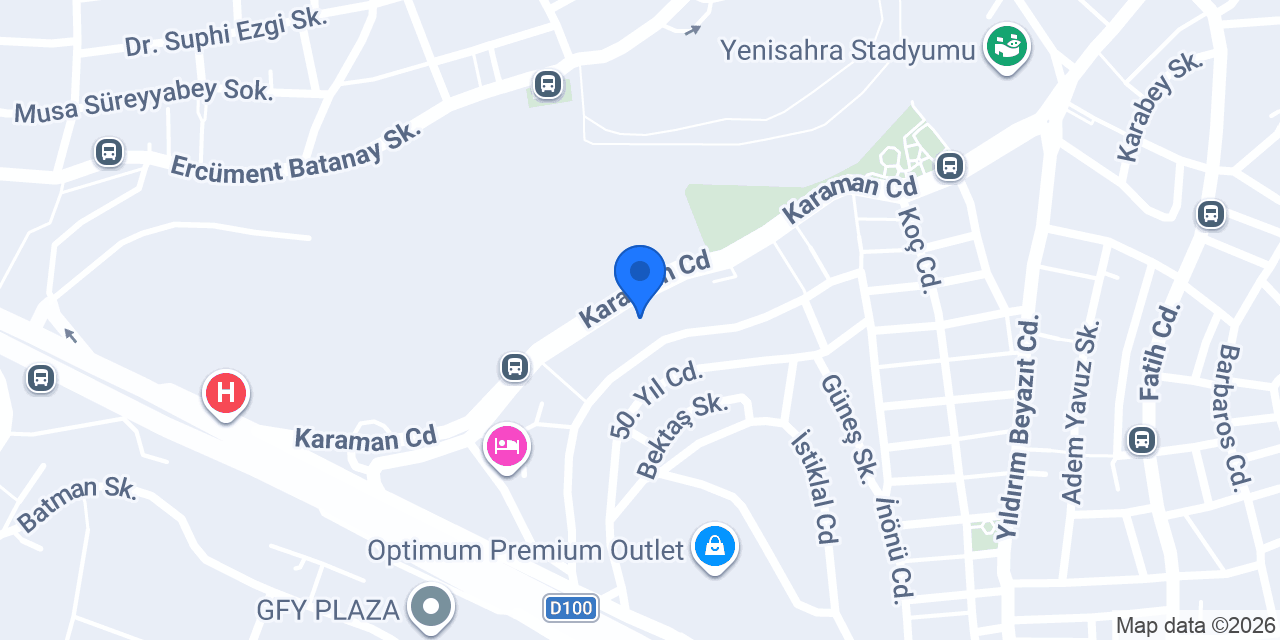 Oto Ozan konumu