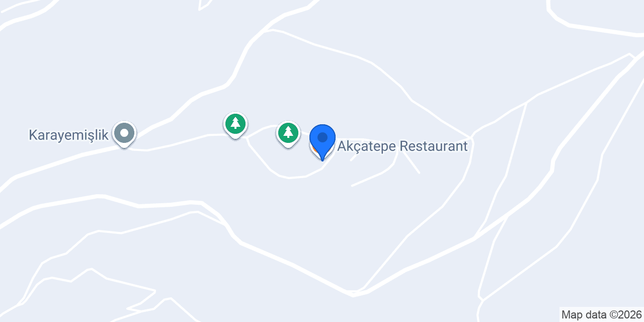Akçatepe Restaurant konumu