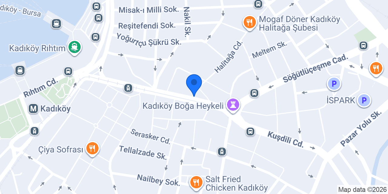 Garanti BBVA Kadıköy Şubesi konumu