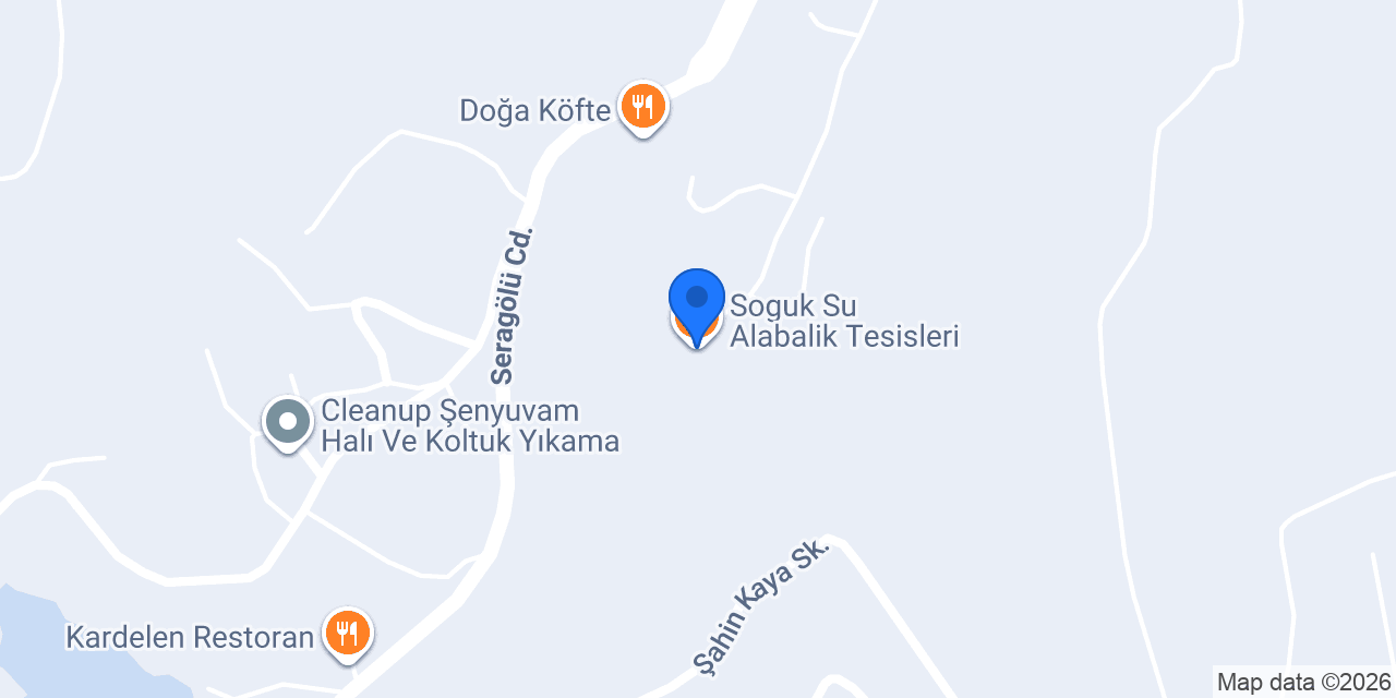Soguk Su Alabalik Tesisleri konumu