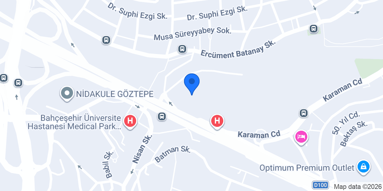 Doç. Dr. Fatih Gümüş konumu
