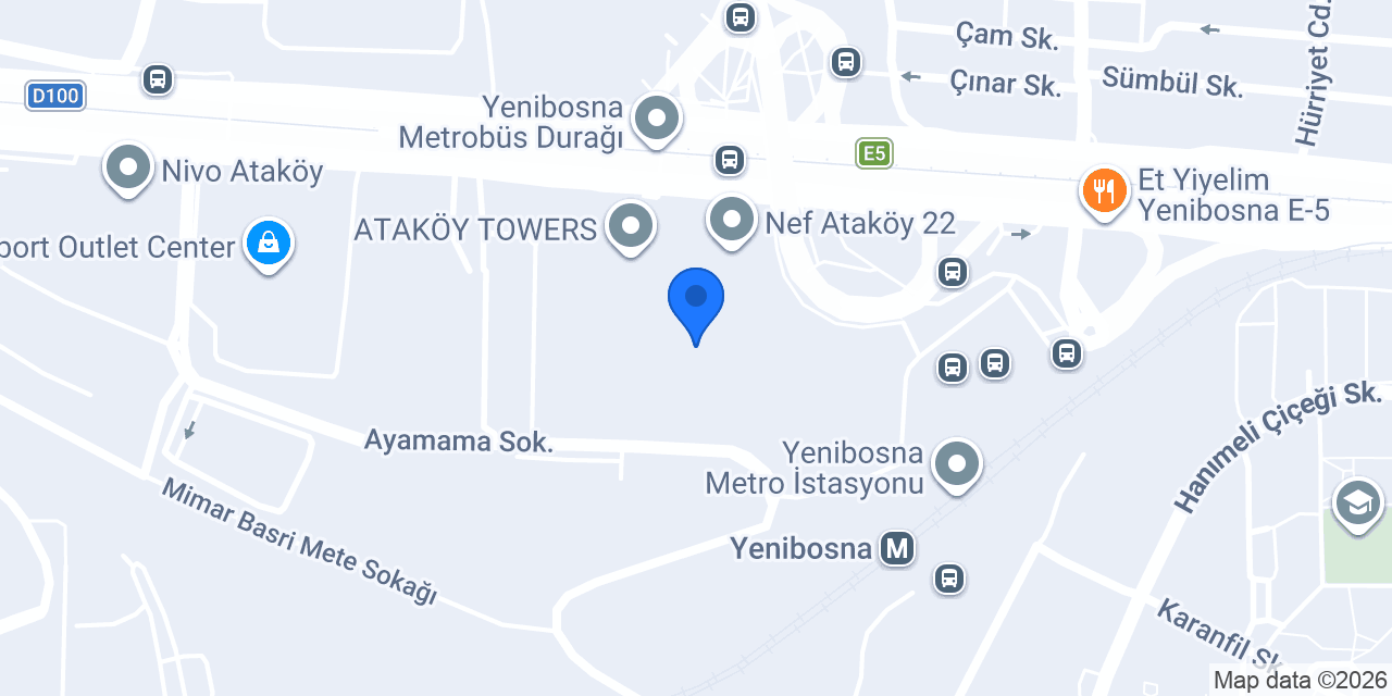 Oses Çiğ köfte konumu