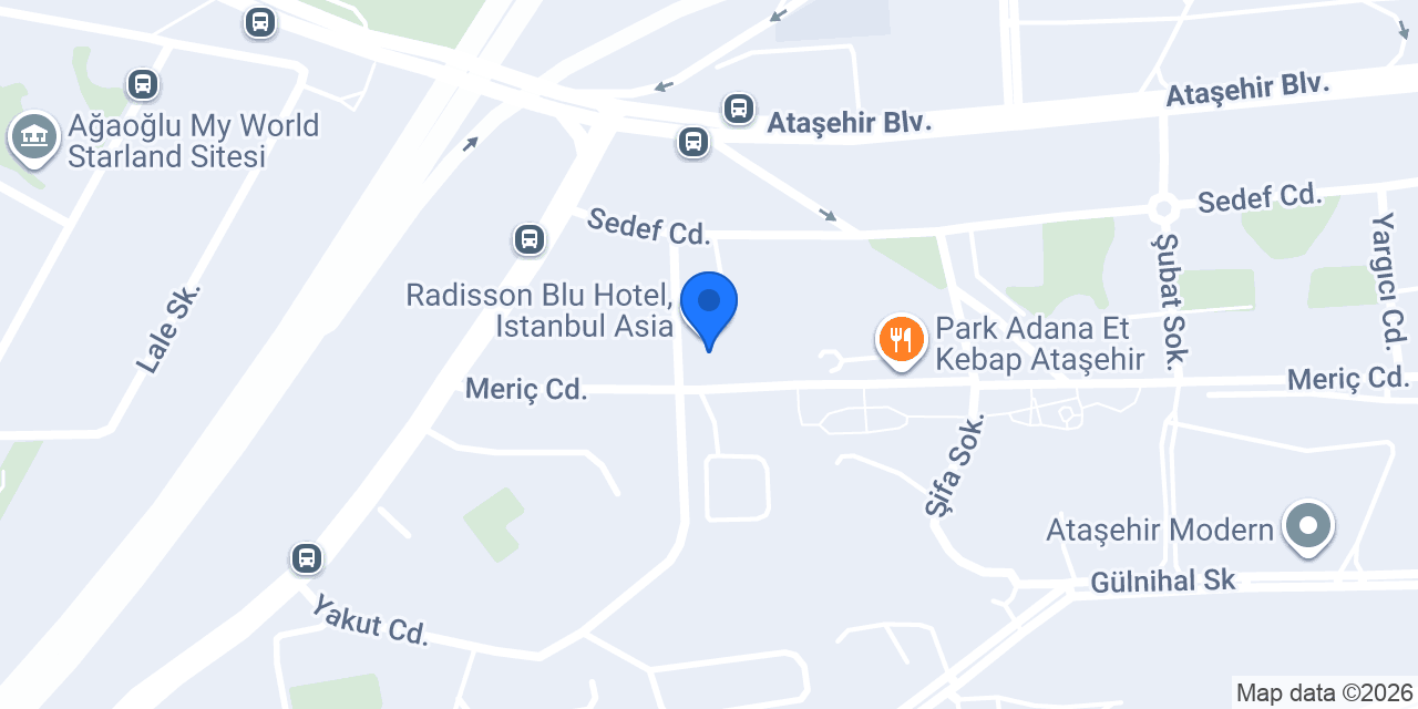 Talya Spa Ataşehir konumu