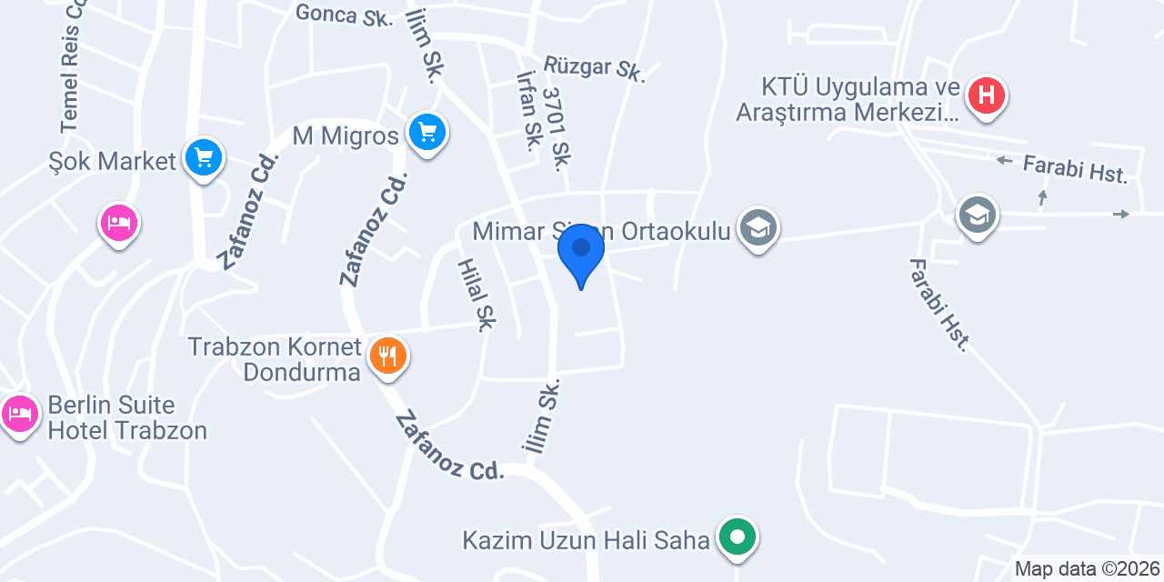 ÖzgürCan Apart&Hotel konumu