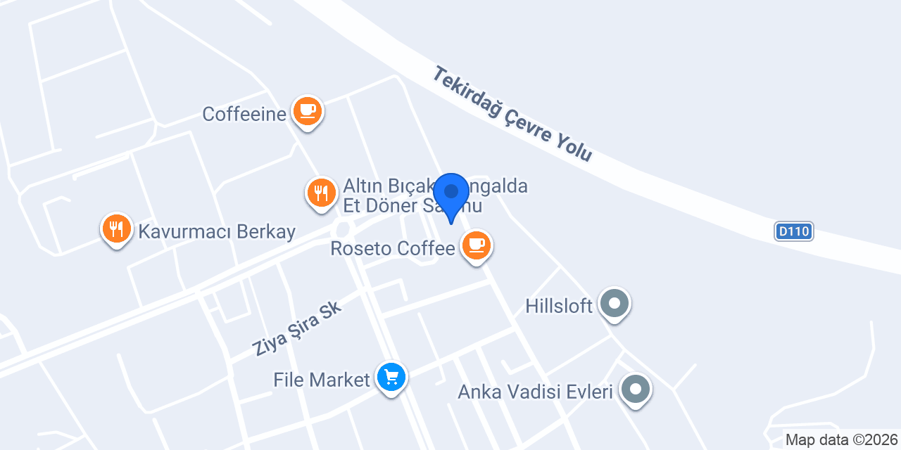 RODOSTO ECZANESİ konumu