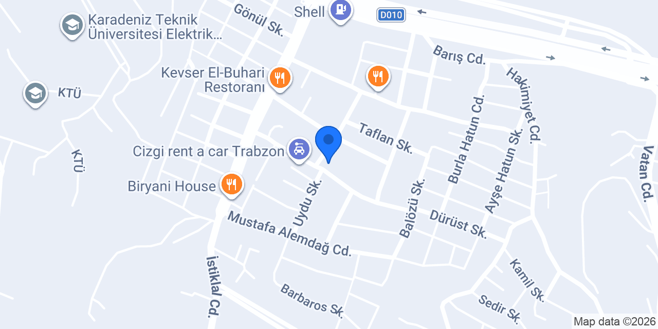 KUAFÖR EMEL ESERTAŞ konumu