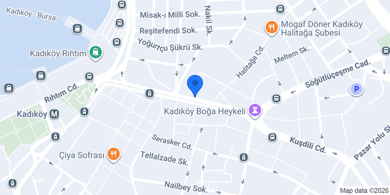 Halkbank Rıhtım Kadıköy Şubesi konumu
