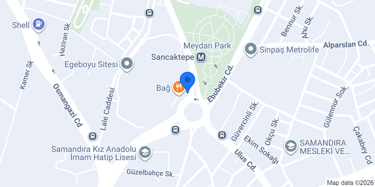 SONAX SANCAKTEPE konumu