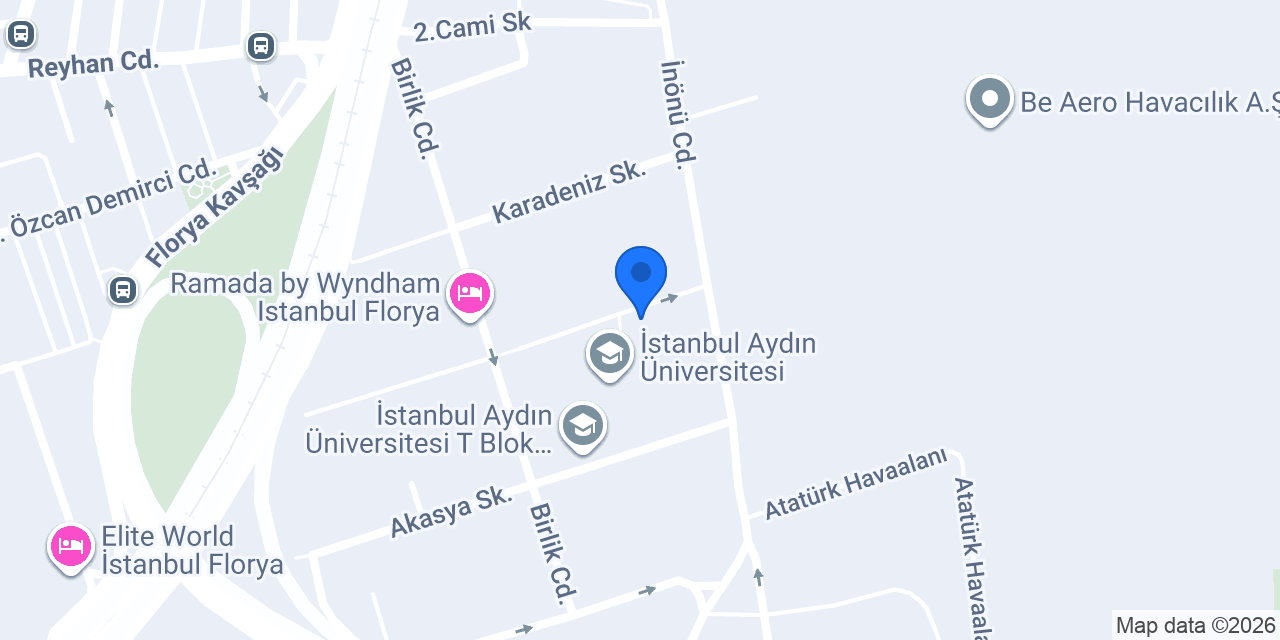 KindyROO Florya konumu