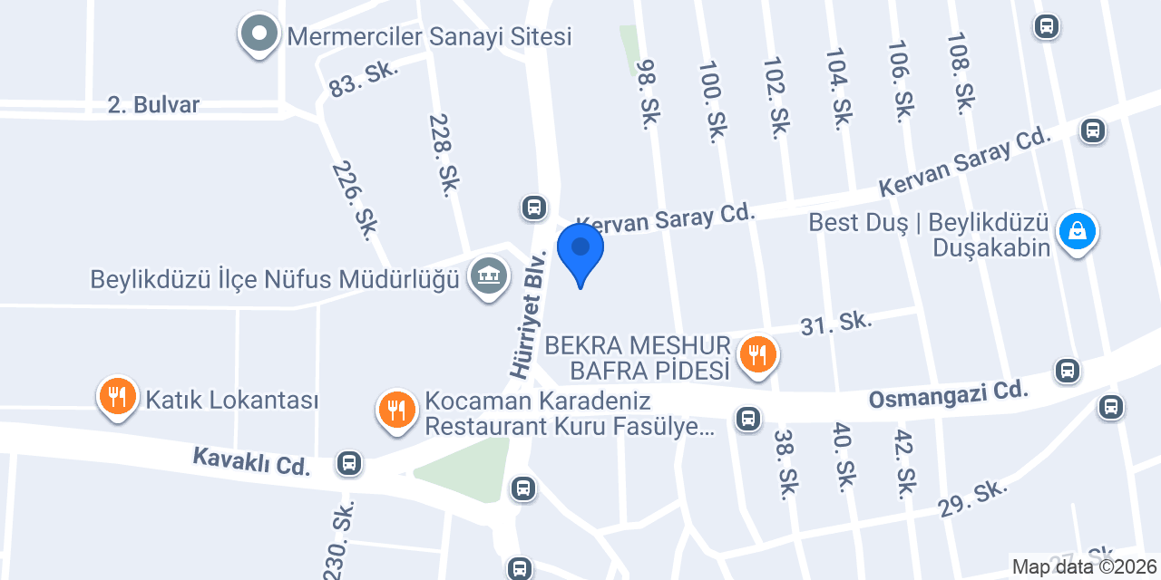 BBQYER konumu