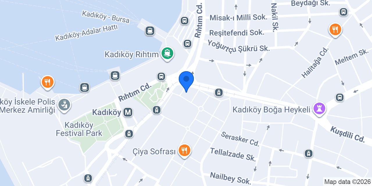 Otel Bağdat konumu