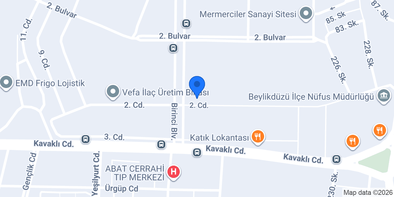 Aksoylar Mermer konumu