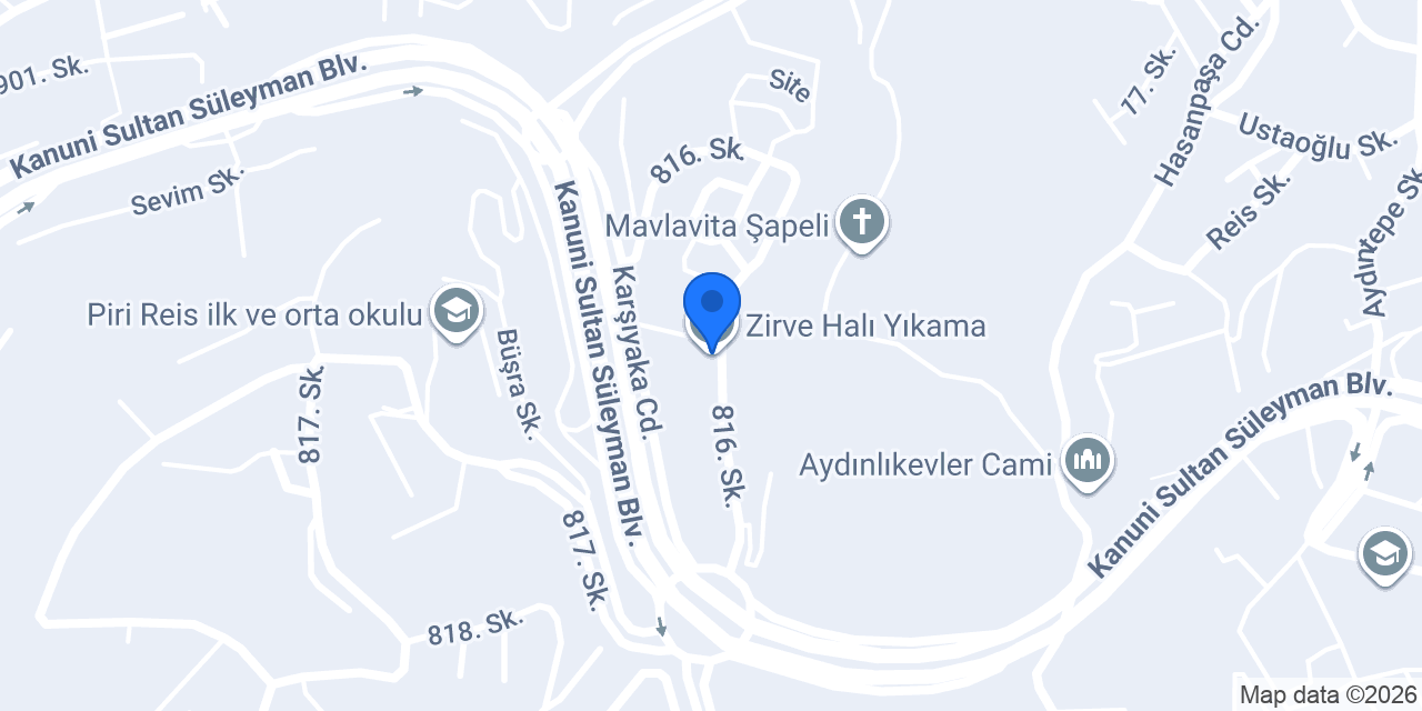 Zirve Halı Yıkama konumu