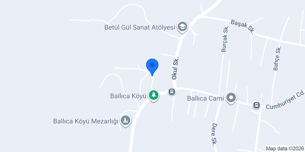 Ballıca Köyü Muhtarlığı konumu