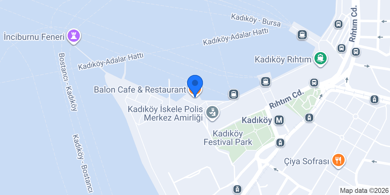 Balon Cafe & Restaurant konumu